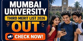 Mumbai University Third Merit List 2026 Out for UG Programs; Check College-Wise Merit List PDFs